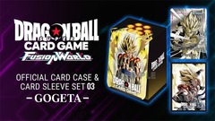 Dragon Ball Super Fusion World TCG: Official Card Case and Sleeves Set 03 - Gogeta